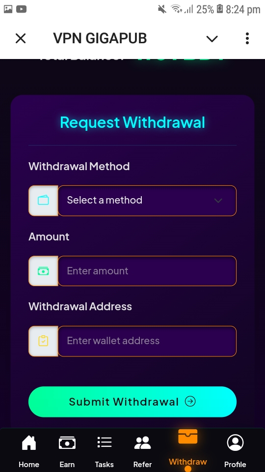 বট ইউজার প্যানেল স্ক্রিনশট ৮